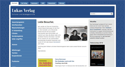 Desktop Screenshot of lukasverlag.com